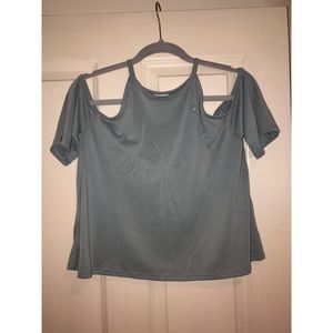 PacSun shoulderless top